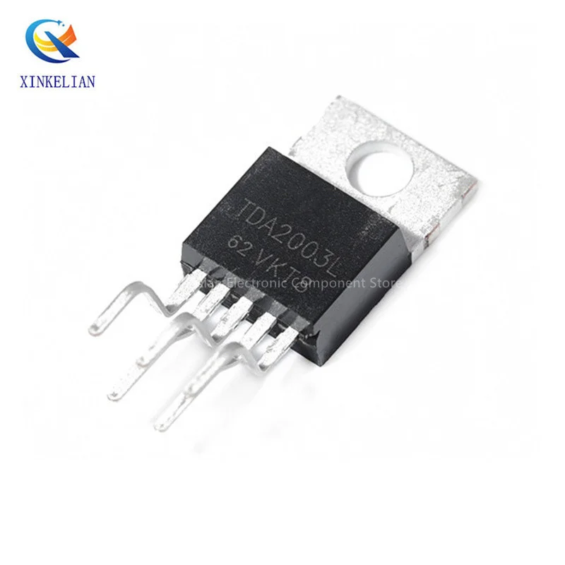 10PCS Brand new original  TDA2003L 2003 TDA2003 audio amplifier IC in-line TO220