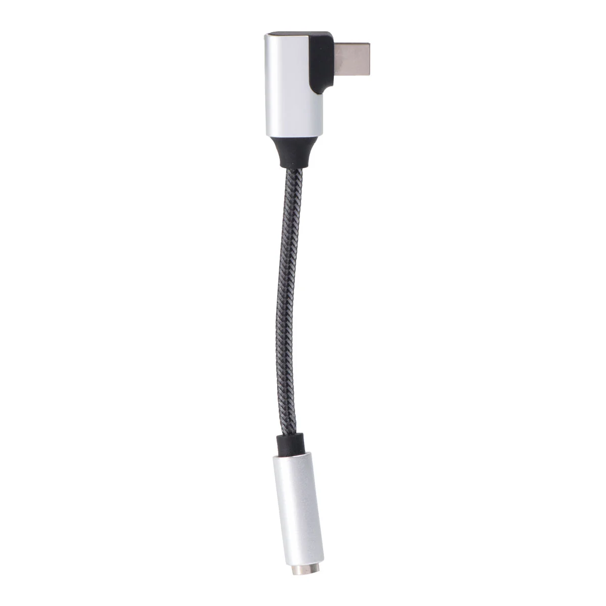 1PC Type-C Adapter Type-C to 35mm Earphone Adapter DAC Digital Audio Adapter Audio Adapter for Home Office (Silver)