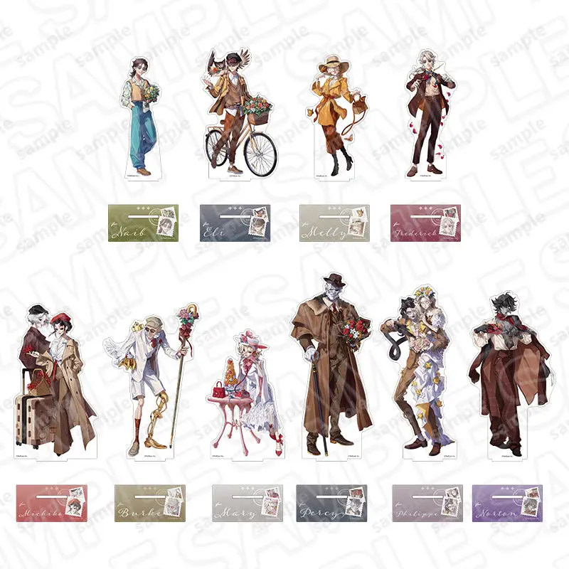 

Identity ⅤAnime Game Anime Figures Stand Model Pllate Grace Plate Desk Decor Standing Desktop Decoration Kids Friends Gift Toys