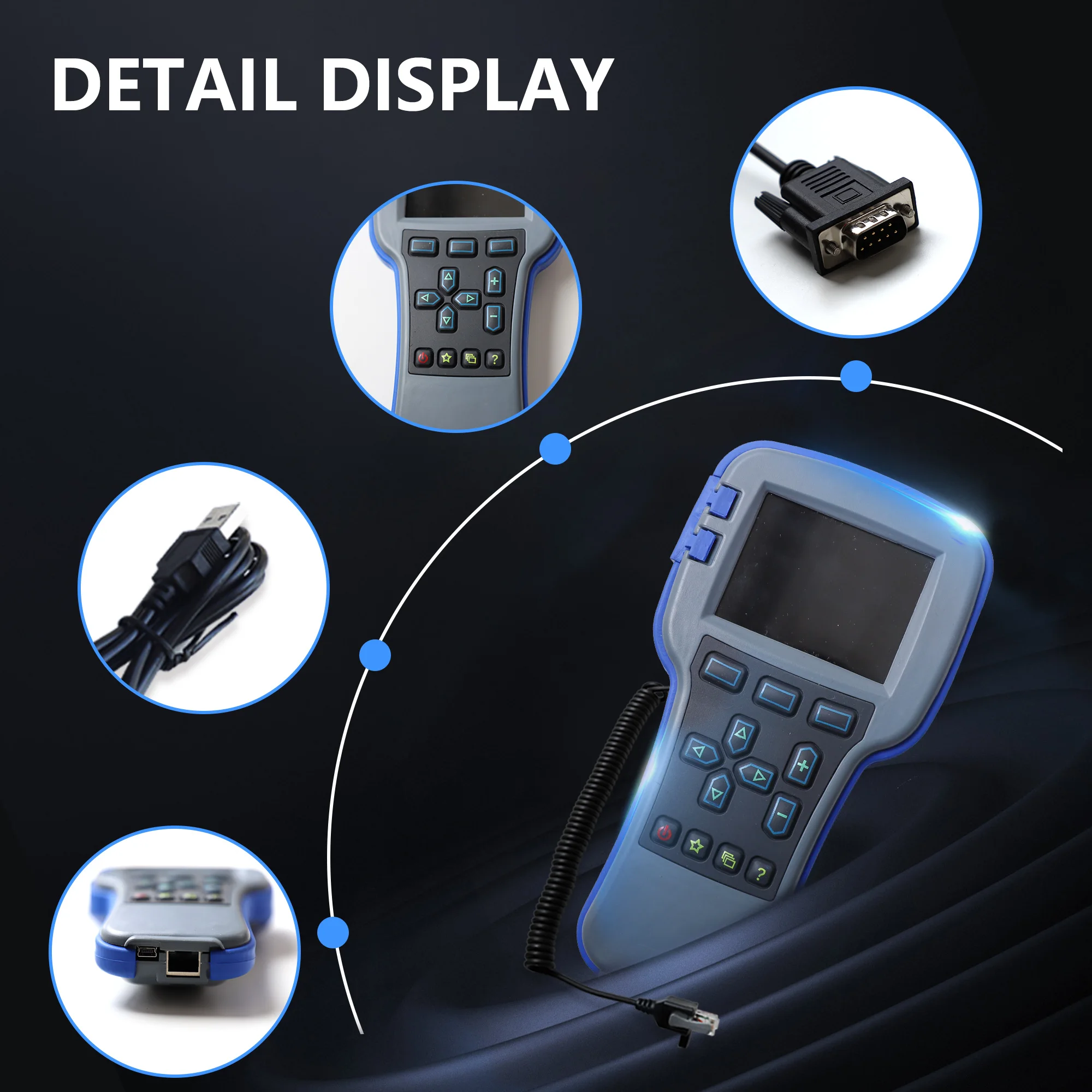 1313-4331 مبرمج محمول صالح كورتيس مركبة كهربية رافعة شوكية OEM مستوى التوزيع 1313-4401 1311-4401