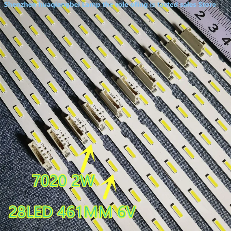 

LED strip for AOT_43_NU7100F UE43NU7095U UE43RU7170 UE43NU7020K UE43RU7105K UE43NU7100 UE43UN7020 V8N1-430SM0-R0 UE43RU7120