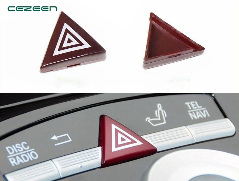 1pc for Mercedes Benz S-Class W221  S300 S350S500 dual flash emergency light switch button