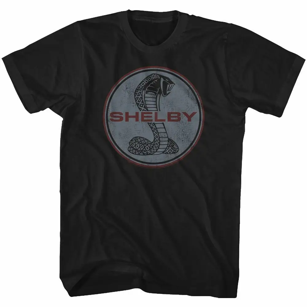 Carroll Shelby Motors Helby Snake Black T Shirt