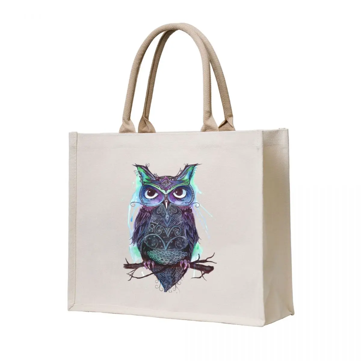 

Moon owl Tote Bag free delivery bags custom bags handbag