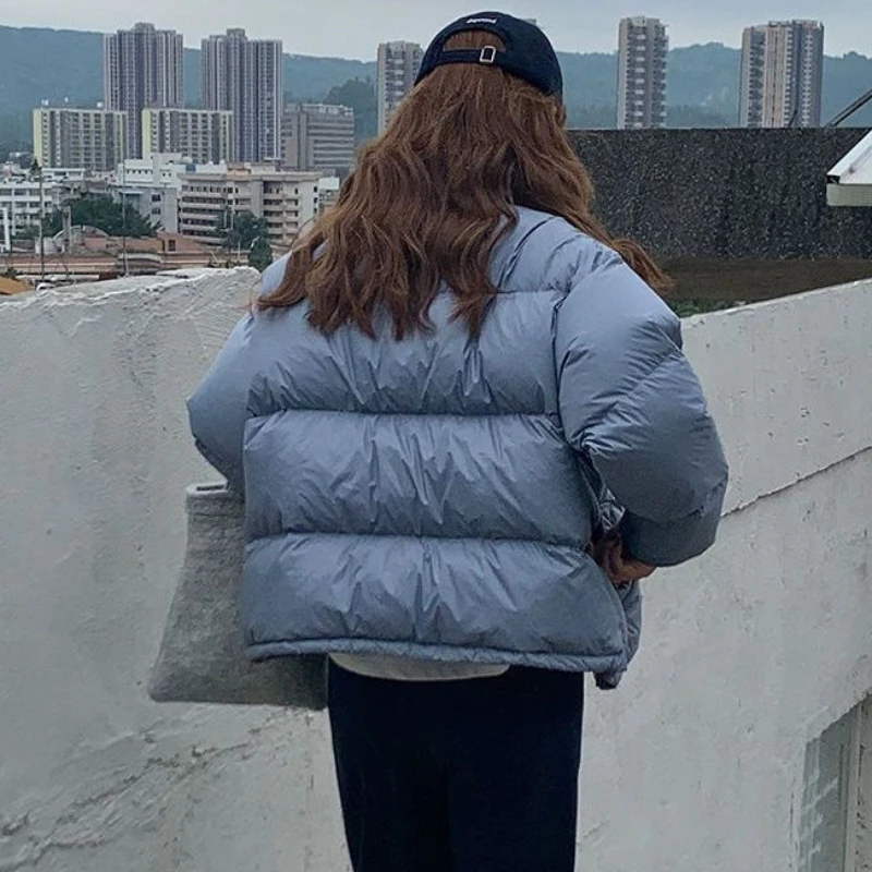 2023 neue Frauen Daunen jacke Wintermantel weibliche weiße Ente Daunen kurze Stehkragen Outwear verdicken warme Mode Outcoat