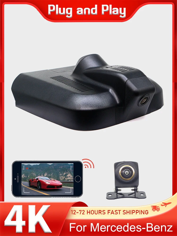 Plug and play Dashcam for Smart #1 2022-2025,Dash Cam 4K for Car,Car Camera for Mercedes Benz Smart 1 One Auto Accessories
