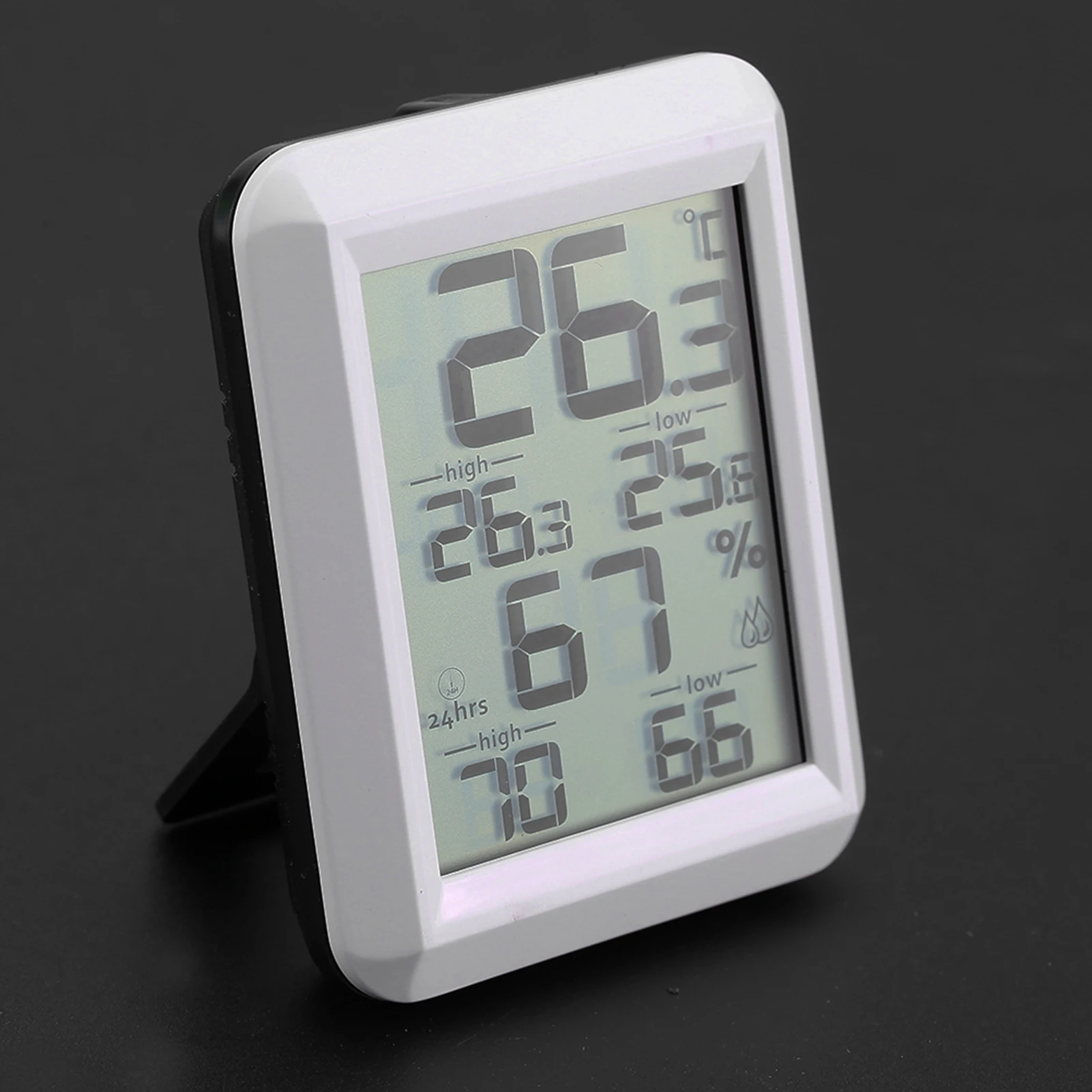 LCD Digital Thermometer Hygrometer Indoor Temperature Humidity Sensor Gauge Meter Weather Station for Home