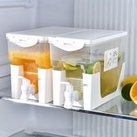 3.5L Drink Dispenser Leakproof Beverage Dispenser with Spigot Juice Lemonade Dispenser for Fridge for Parties Stand & Daily Use