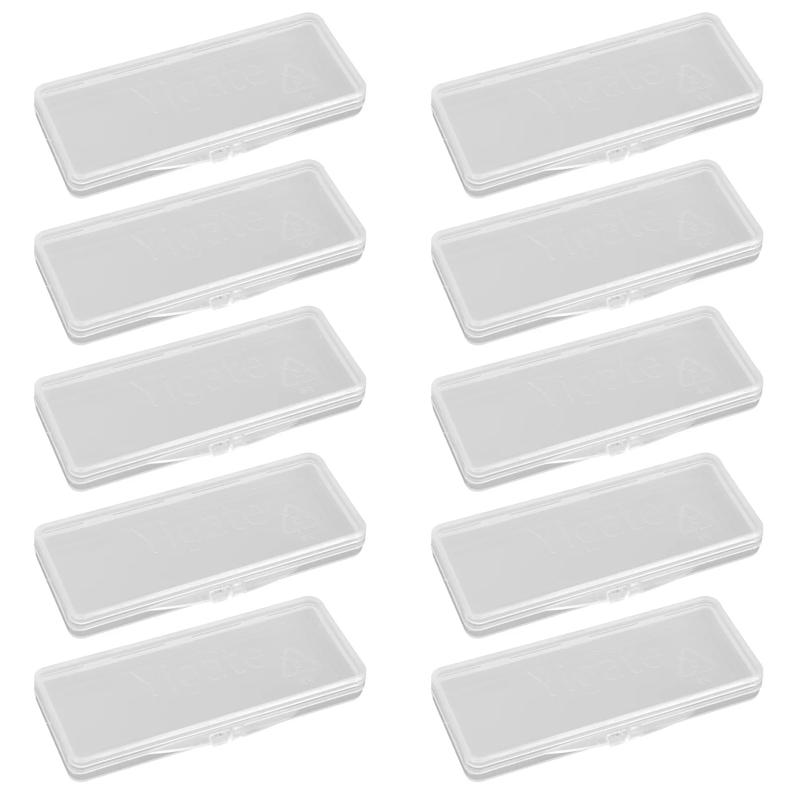 

10 шт., коробка для зубной нити, портативный пластиковый держатель для зубочисток, органайзер, экономия места, удобный диспенсер для дома, путешествий на открытом воздухе