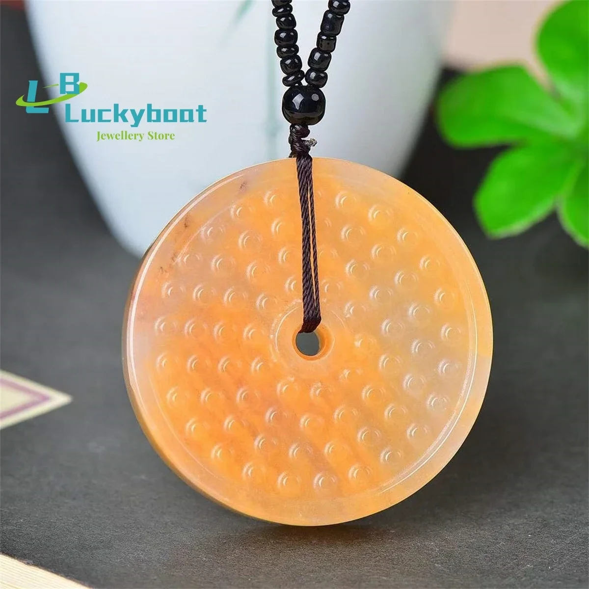 

Натуральный золотой шелк, нефрит, многоцветная защитная стена в стиле ретро, изысканная и универсальная, простая и модная для мужчин и женщин