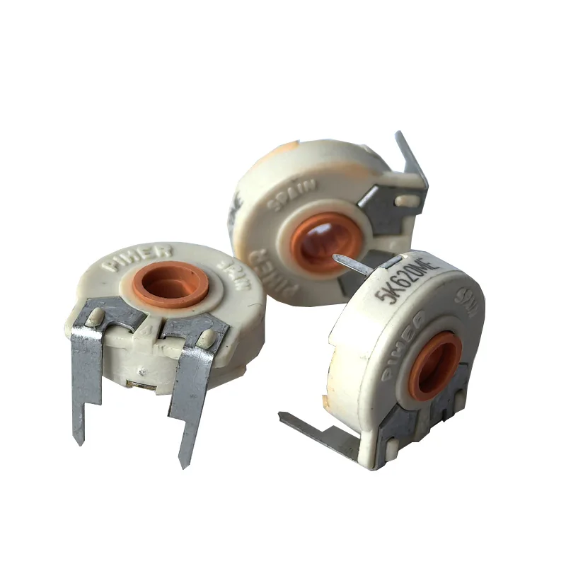 

10PCS PIHER Potentiometer PTC15V02-502A2020-E PT15 5K Elliptical Hole Horizontal Adjustable Resistor Switch 3Pin