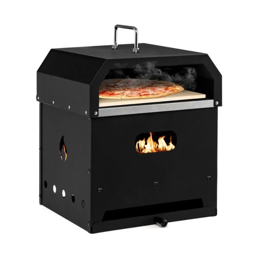

4in1 Outdoor Portable Pizza Oven with 12 Inch Pizza Stone