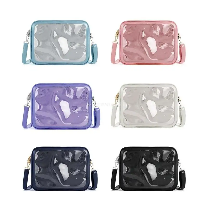 

Girls Japanese Ita Bag Teenage Shoulder Bag Lady Transparent Bag