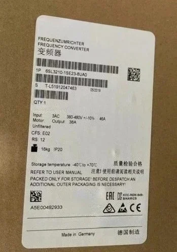 

Brand New Original Controller Module 6SL3210-1SE31-8UA0 6SL3210-1SE23-8UA0 6SL3210-1SE26-0AA0 6SL3210-1SE16-0AA0 Fast delivery