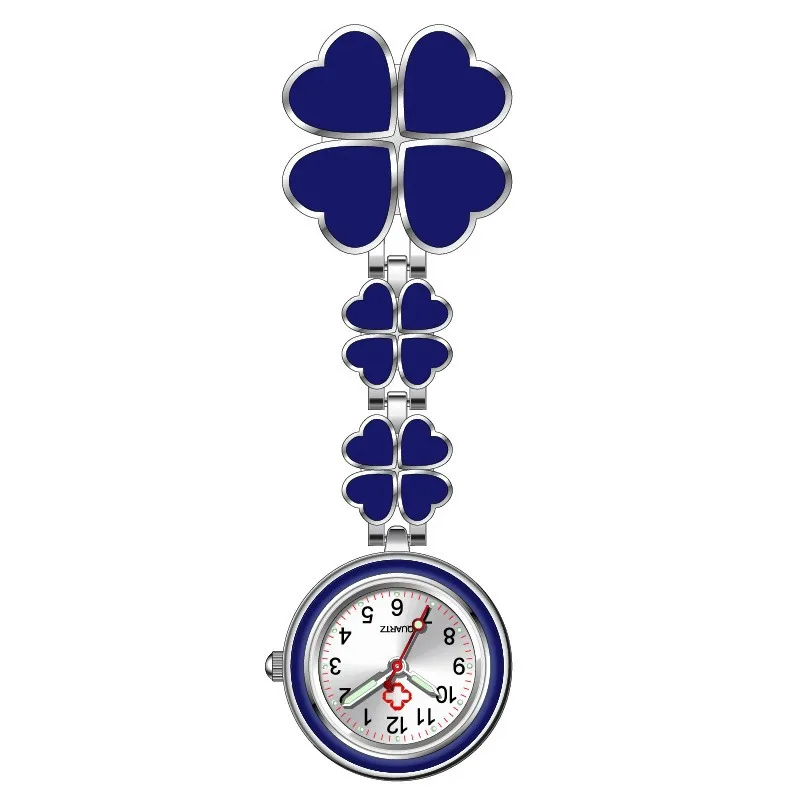 

Fashion Nurse Fob Watches Brooch Pin glow in the dark clocks for Doctors Nurses Medical Students Gift clocks nursing accessories