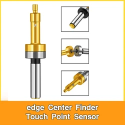 Titanium Non-magnetic Mechanical Edge Finder Center Finder Touch Point Sensor for CNC Milling Lathe Machine Measurement Tools