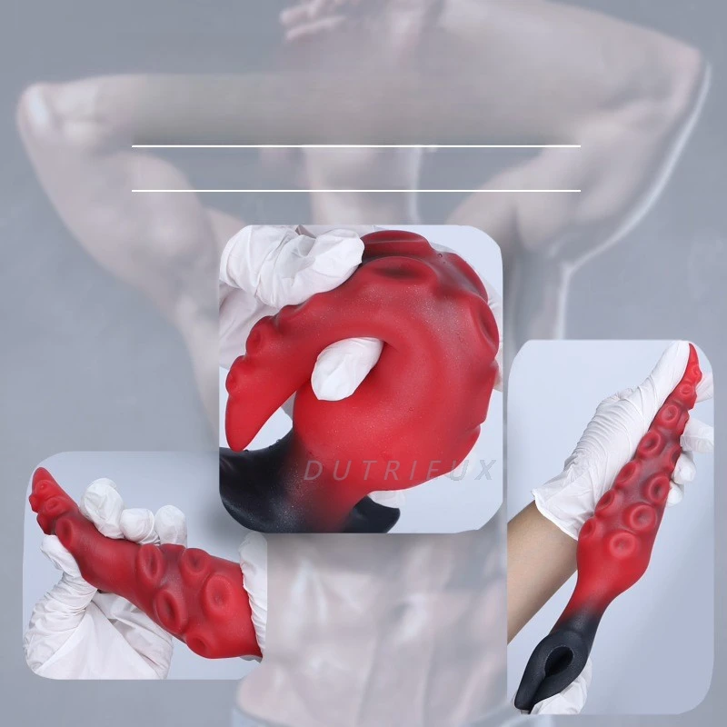 Wearable Anal Plug Flexible Dildo for Men/Women Butt Plug Soft Silicone  Penis Couple Sex Toy Masturbation Sex Tool Adult Game 18