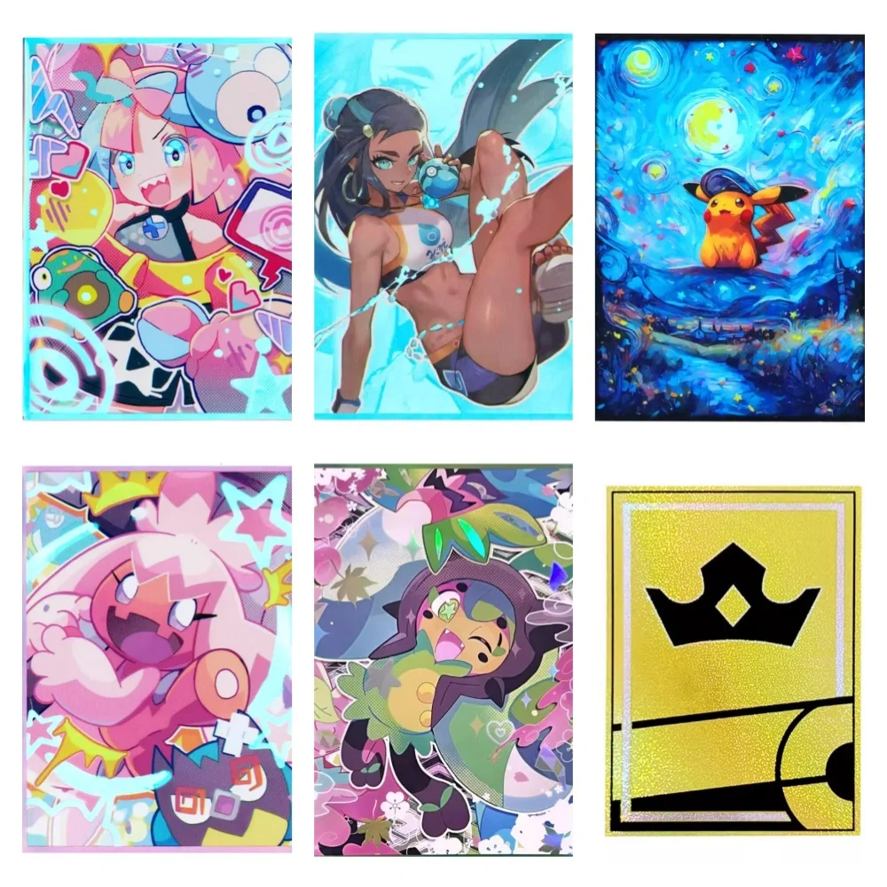 60-pcs-set-pokemon-cartao-mangas-ptcg-laser-prata-inferior-flash-conjunto-auto-feito-anime-periferico-jogo-colecao-cartao-presente-do-feriado