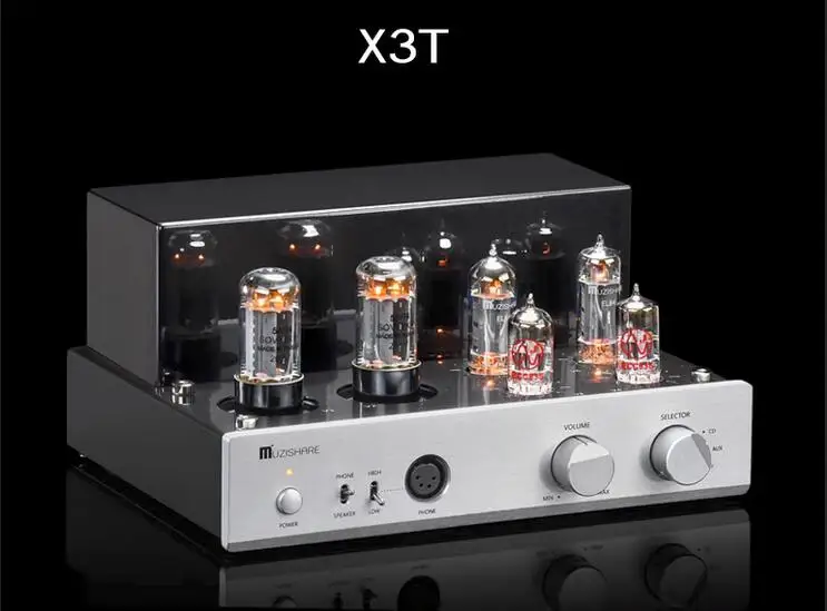 

MUZISHARE X3T EL84 tube amplifier Class A singal-ended double rectifier lamp amp MZSX3T