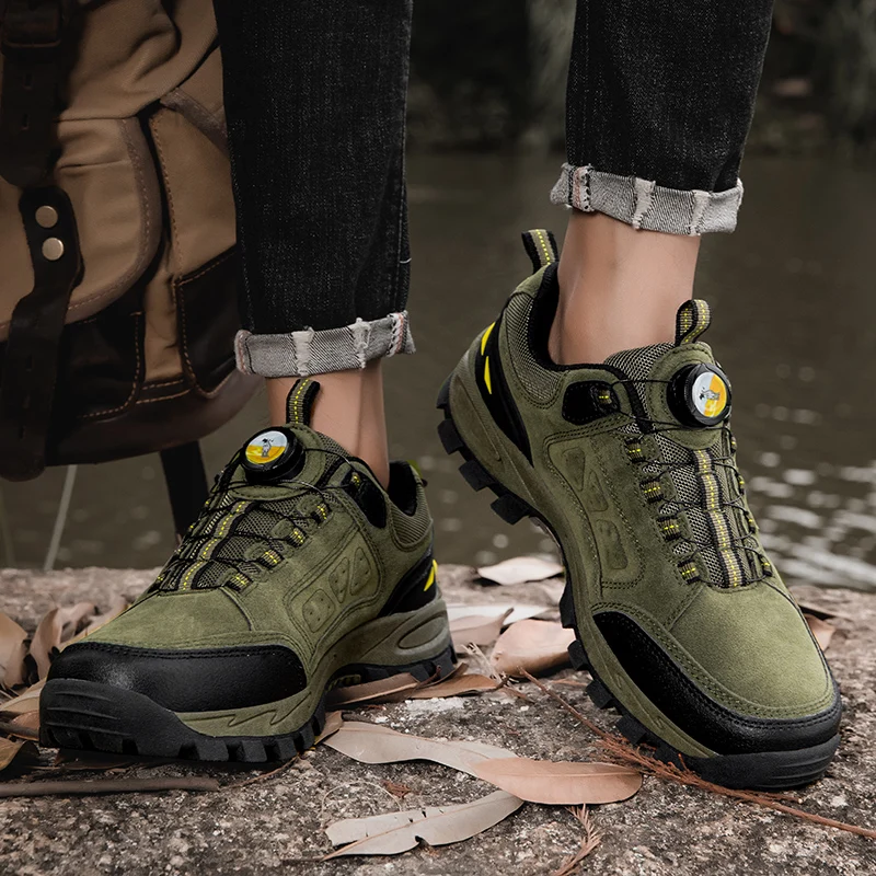 Новые мужские походные туфли, нескользящая обувь для альпинизма, модные уличные кроссовки для бега, износостойкие кроссовки
