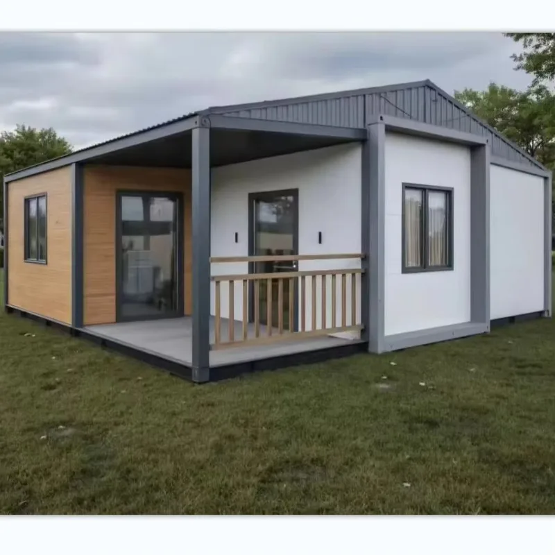 Hotel auxiliary Foldable Container house unified simple look standard cabin for scenic spot guest room supporting accommodatio