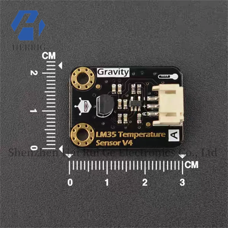 DFRobot Gravity: مستشعر درجة الحرارة الخطية LM35 التناظري المتوافق مع Arduino 5V/3.3V الأصل الجديد