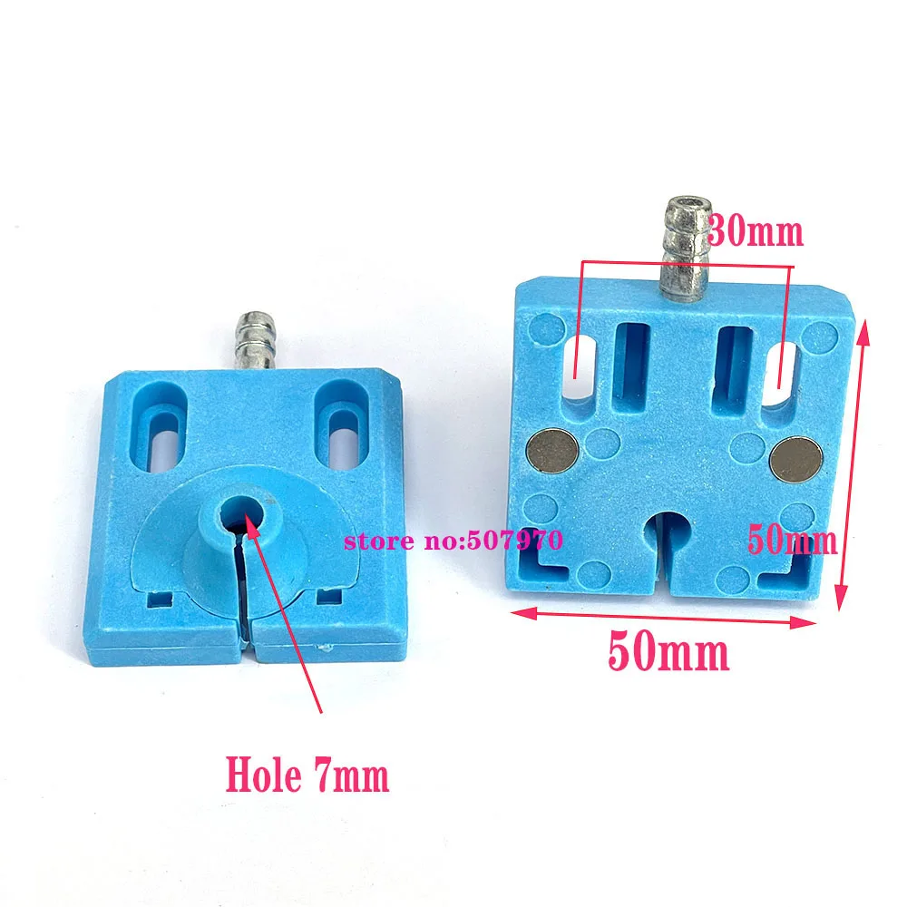 EDM Wire Cut Parts Plastic Water Panel 50*50*7mm Cooling Plate With Magnet  for Wire Cutting Machine