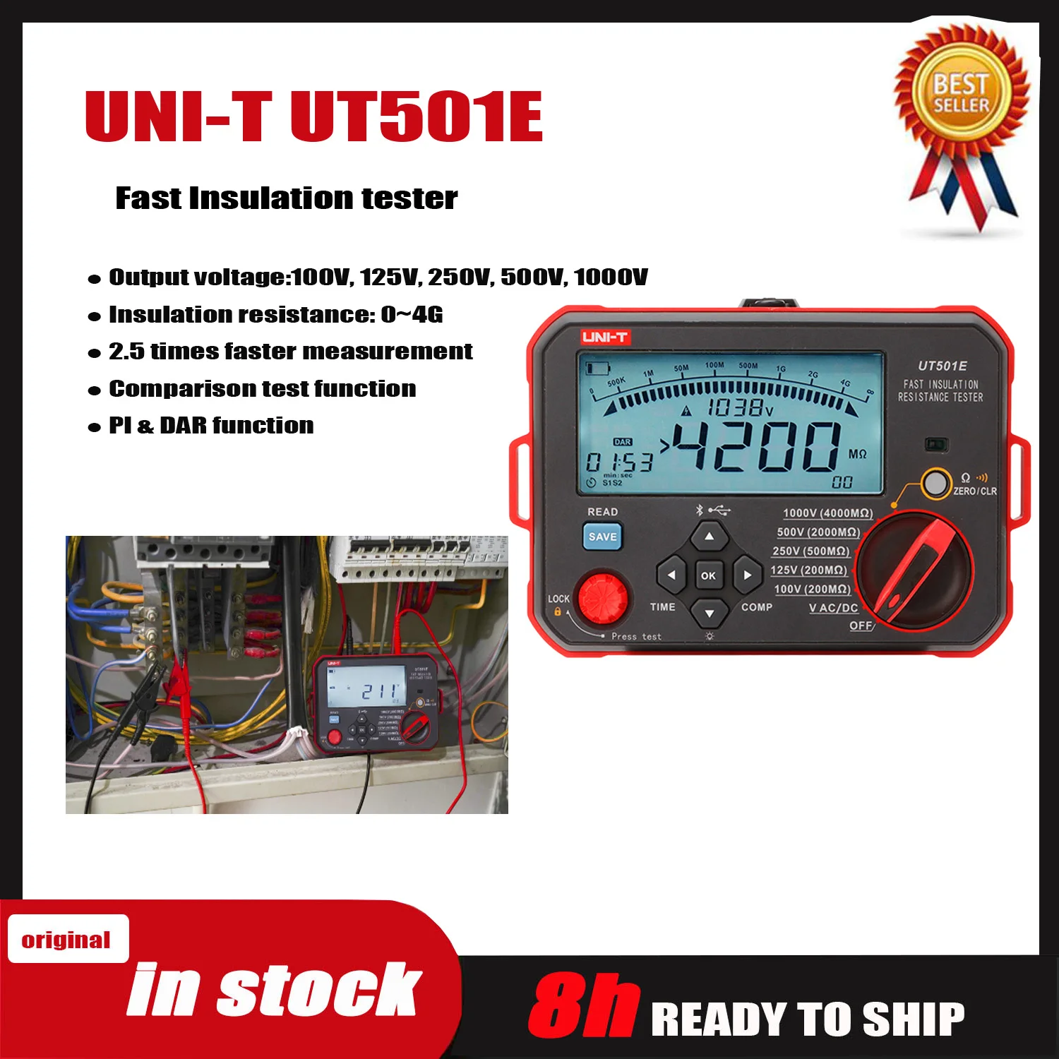 UNI-T UT501E Fast I…