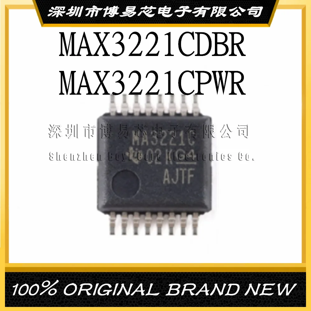 

MAX3221CDBR MAX3221 MA3221C SSOP16 MAX3221CPWR TSSOP-16 New