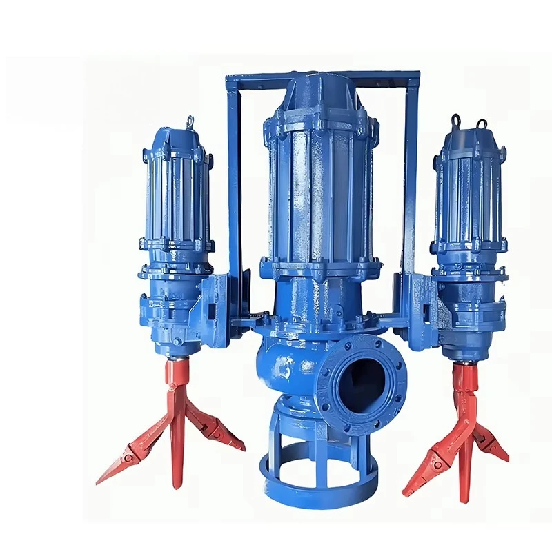 Industrial Electric High Pressure Submersible Slurry Pump, Underwater Mud Pump for Mining Wastewater Treatment