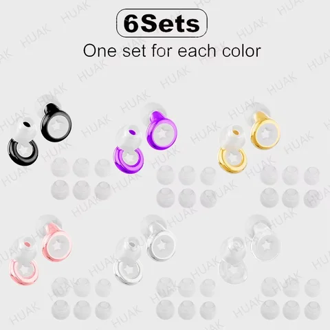 Quiet Silicone Ear Plugs – Noise Filtering & Reduction, Ideal for Sleeping, Swimming & Motorbike Loop Quiet Ear Plugs