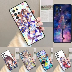 Cover For Samsung Galaxy S24 Ultra S21 S22 S8 S9 S10E Note 10 20 Plus FE S23 Uma Musume Pretty Derby Phone case Coque