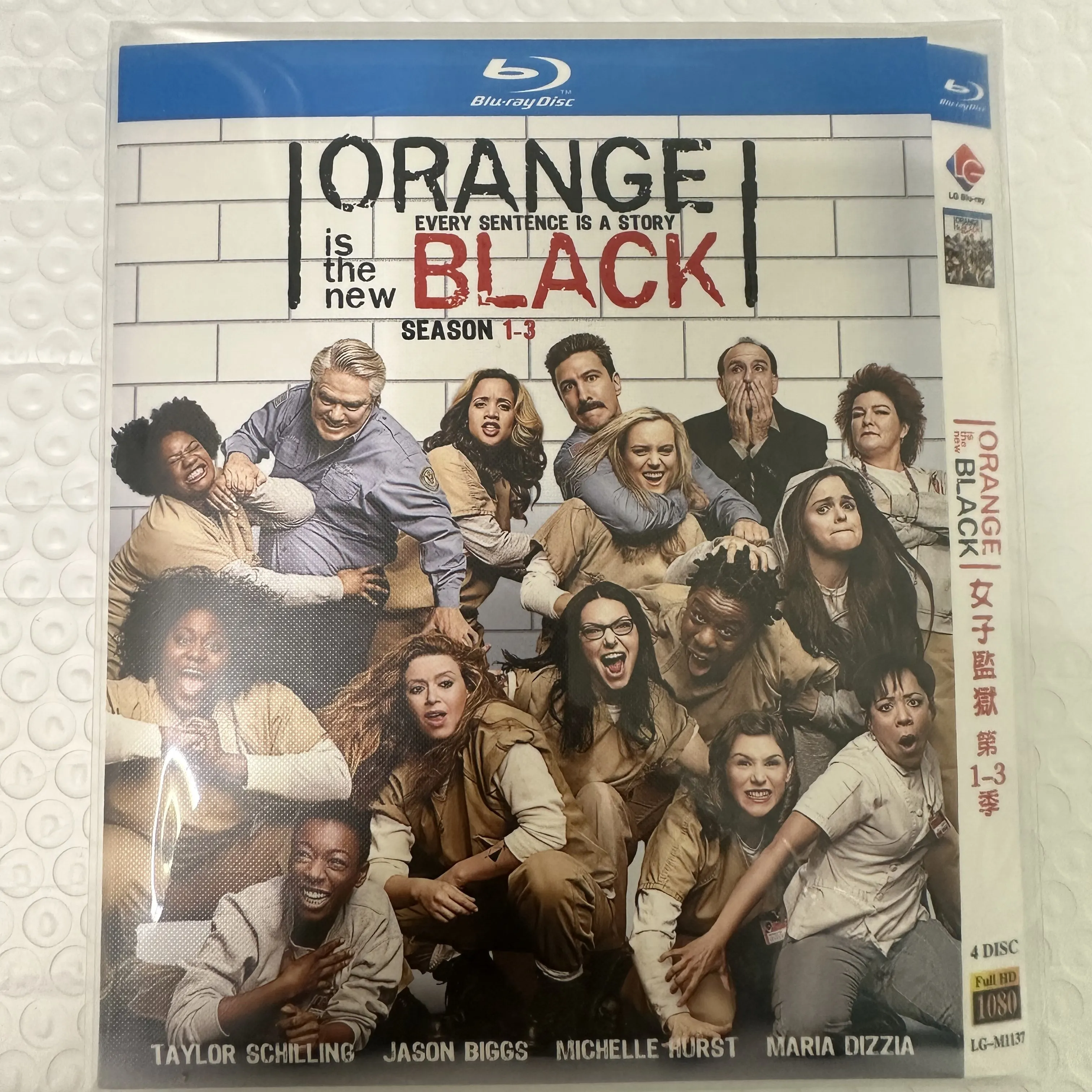 Orange Is the New Black Seasons 1–3 Blu-ray Box Set English and Japanese Audio with Simplified and Traditional Chinese