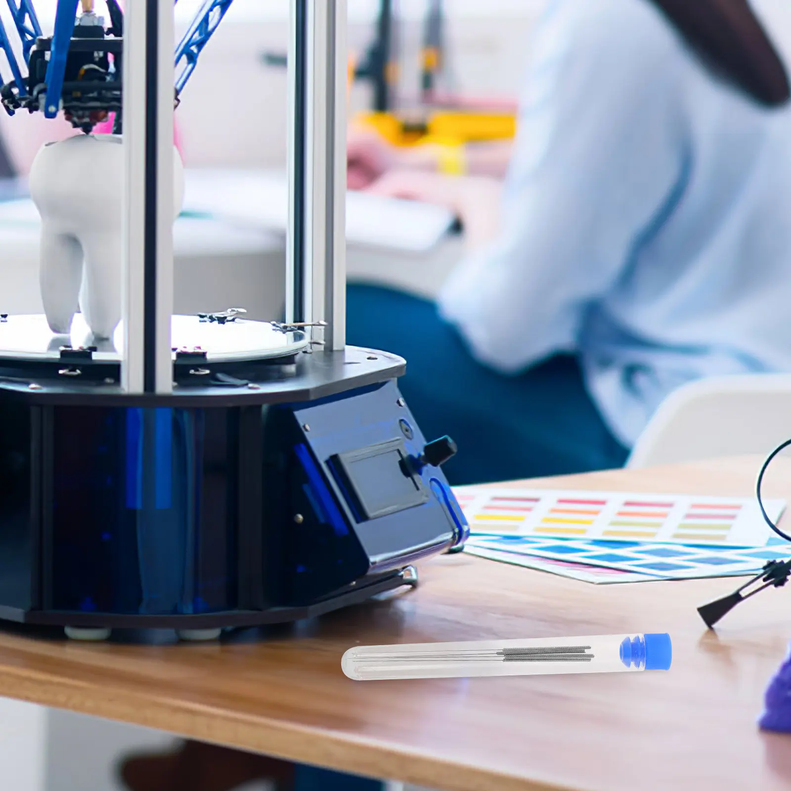 

20Pcs Heavy Duty 3D Printer Nozzle Cleaning Kit Stainless Steel Drill Bits for Precise Extruder Nozzle Maintenance Cleaning