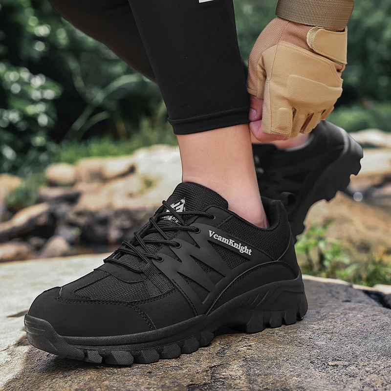 Men Four Seasons Outdoor Mountaineering Tourism Hiking Shoes New Spring and Autumn Large Outdoor Sneaker Large Running Shoes - Image 6