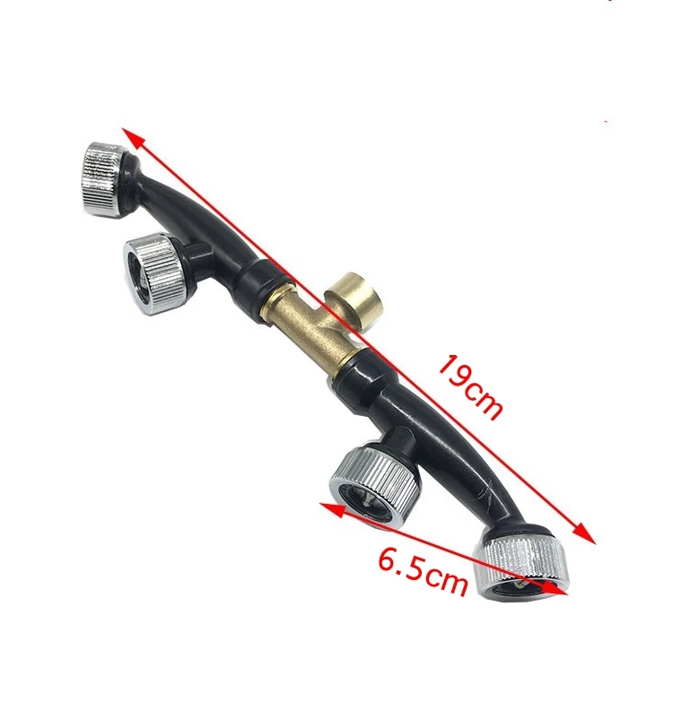 Stainless Steel High Pressure Agricultural Atomizing Nozzle Fruit Tree Spray Gun Pesticide Sprinkler Garden Irrigation Sprayer
