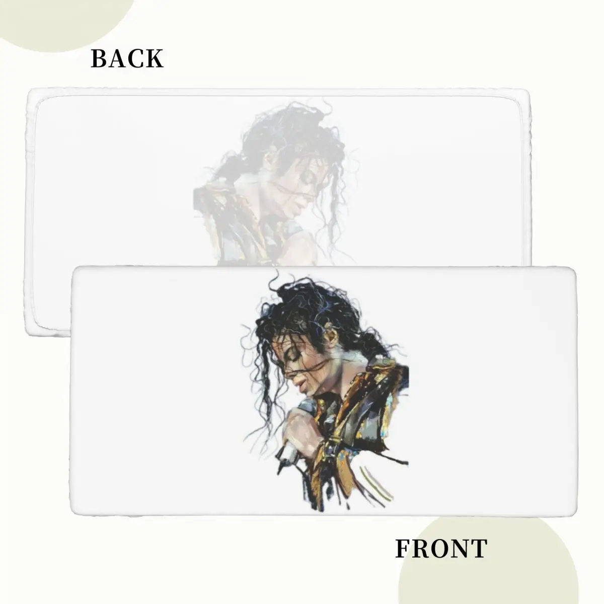 Michael Jackson Musicians Singers Dancers Customized Rectangular Tablecloth Oilproof Table Cover for Dining Events Table Cloth