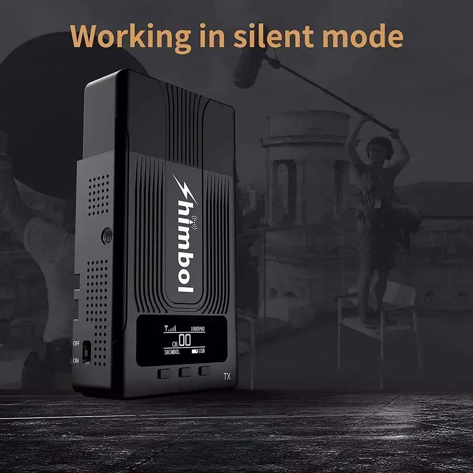2025 Shimbol 600s 600ft 5G No Noise SDI HD Wireless Video Transmission System Transmitter
