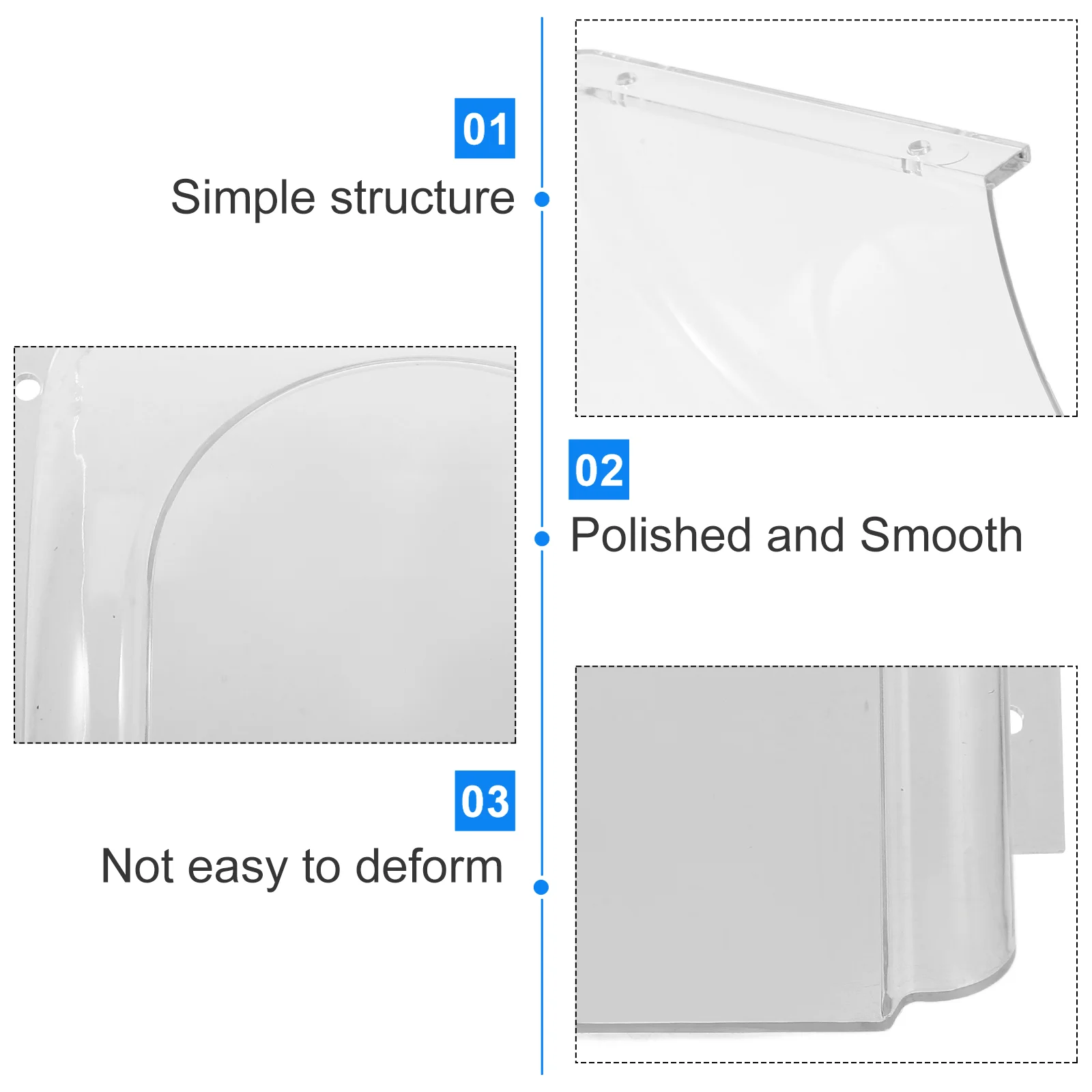 Doorbell Rain Cover Access Control Machine Weatherproof Waterproof 1500X1380X850CM For Transparent Yard