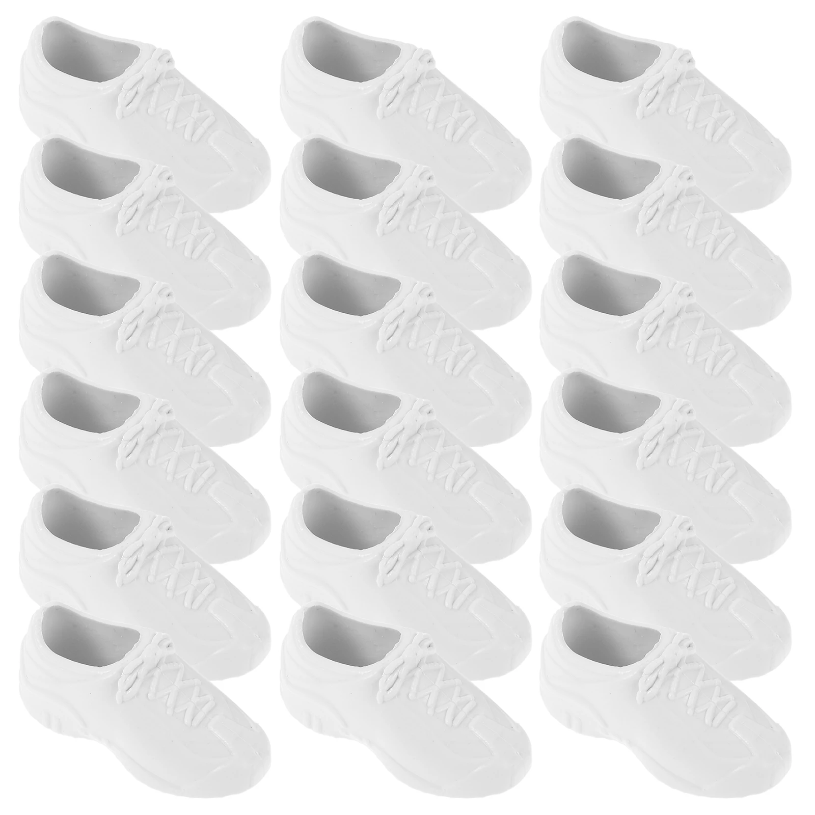 

Shoes Sneakers Micro Dollhouse Gaming Tiny Plastic Dress up Miniature Formal