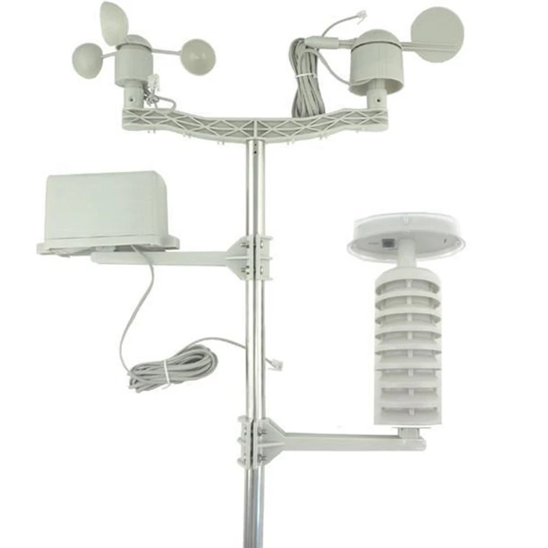 Imagem -05 - Anemômetro Instrumento de Medição da Velocidade do Vento Anemômetro Sensor de Velocidade do Vento Instrumento Meteorológico para Misol Anemômetro Wh-sp-ws01