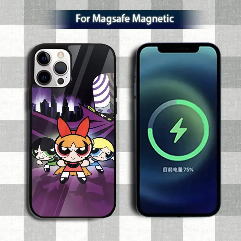 漫画 M-MojoS ジョジョ-E 電話ケース iPhone 13、12、15、17、11、16、14、Pro、Max、Plus、Mini、Magsafe、磁気ワイヤレス充電ケース用