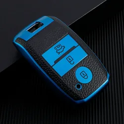 Car Key Case Cover for Kia K2 KX Rio Sorento K4 Cerato Forte Picanto Stonic Carnival Niro Morning Picanto Elantra Verna Sportage