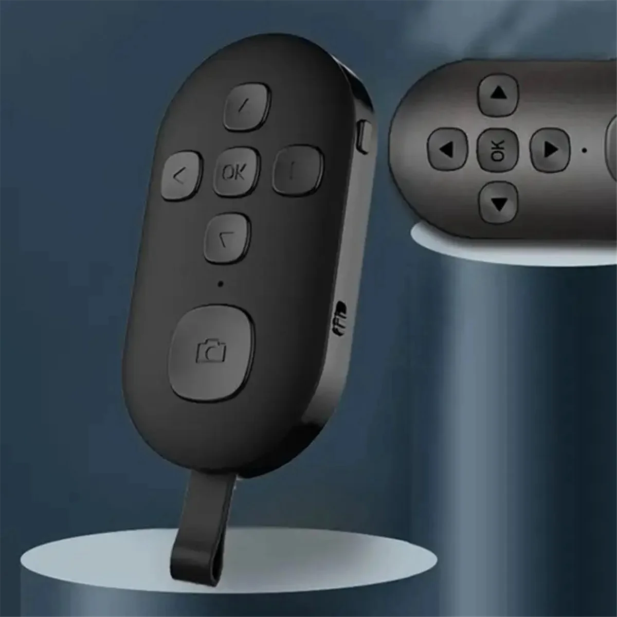 Bluetooth5.0 botão de controle remoto do telefone móvel para o obturador do selfie e-book página girando controlador sem fio b