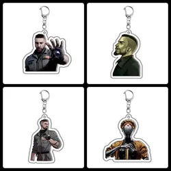 6CM New Game Atomic Heart Acrylic Stand Model Figure Cosplay Plate Holder Topper Birthday Fans Christmas Gift Acrylic Keychain