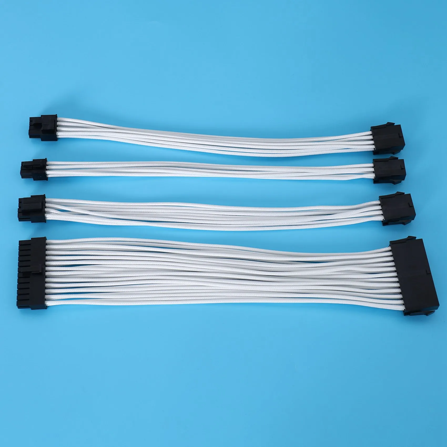 طقم كابل تمديد الطاقة الأساسي ، Atx 24Pin ، Eps 4 + 4Pin ، Pci-E ، 8Pin ، Pci-E ، 6Pin ، 1