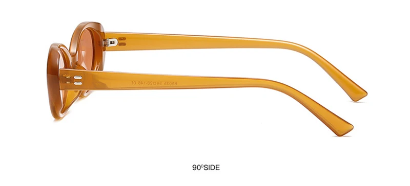 Luxus Cat Eye Sonnenbrille Frauen Retro ovale schwarze Sonnenbrille Damen Mode kleine Fahr schirme Outdoor-Brille uv400 – Detail 12