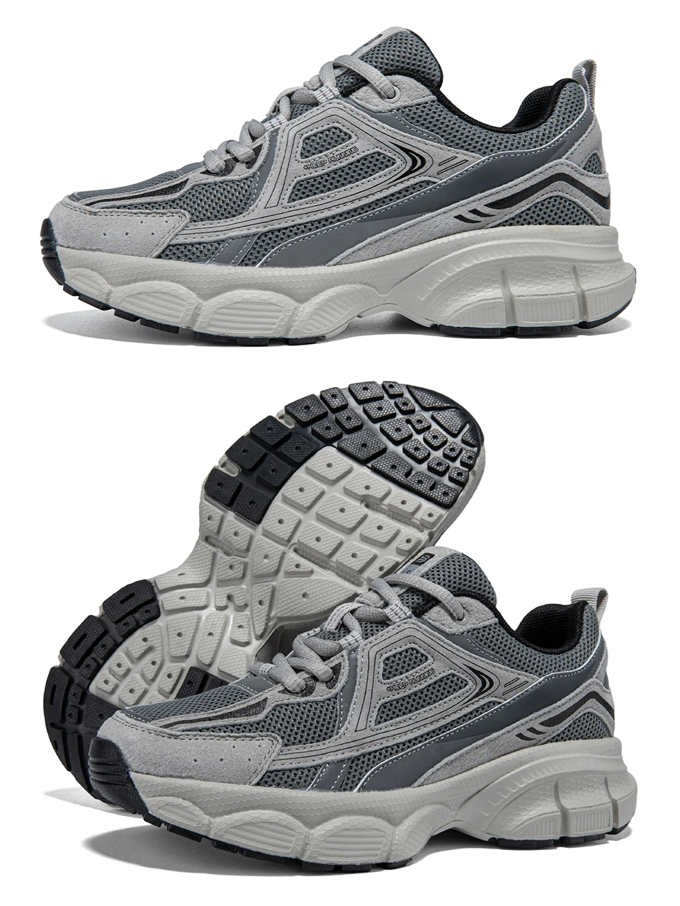 Baasploa Damen-Laufschuhe, modisch, leicht, aus Mesh, rutschfest, Jogging-Sneaker, für Damen, atmungsaktiv, bunt, Freizeitschuhe – Detail 15