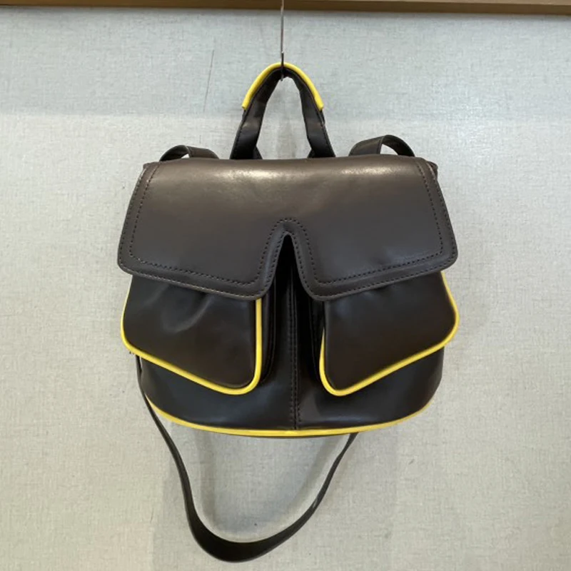 

Contrasting Colors Flip Cover Tote Bags For Women Luxury Designer Handbags And Purses 2025 New In Fashion Shoulder Crossbody