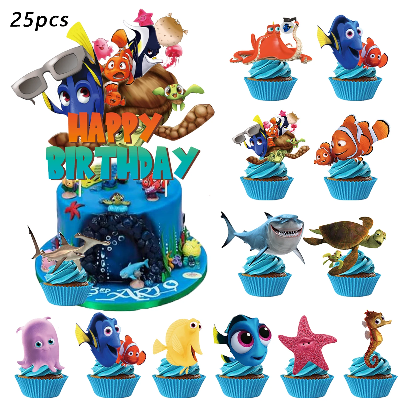 Finding Nemo Cake T…